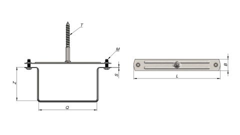 square-pipe-clamp-with-base technic